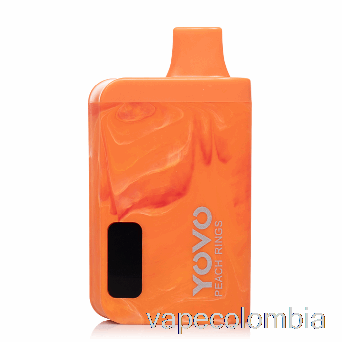 Vape Recargable Yovo Jb8000 Anillos De Melocotón Desechables